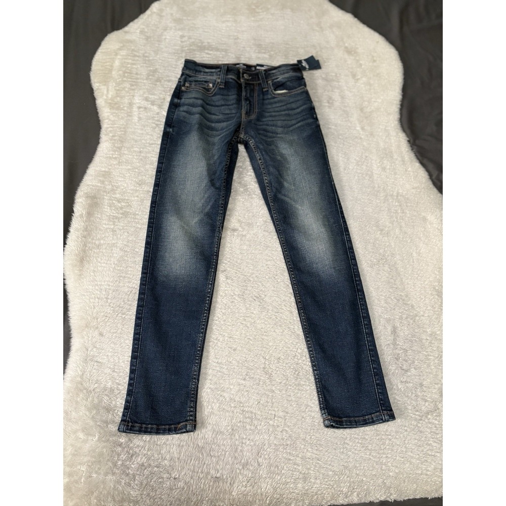 New Hollister Advanced Stretch Skinny Blue‎ Denim Jeans Size 26x30 Pants Mens